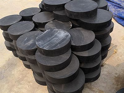 文水县板式橡胶支座由若干层橡胶片与薄钢板经加压硫化